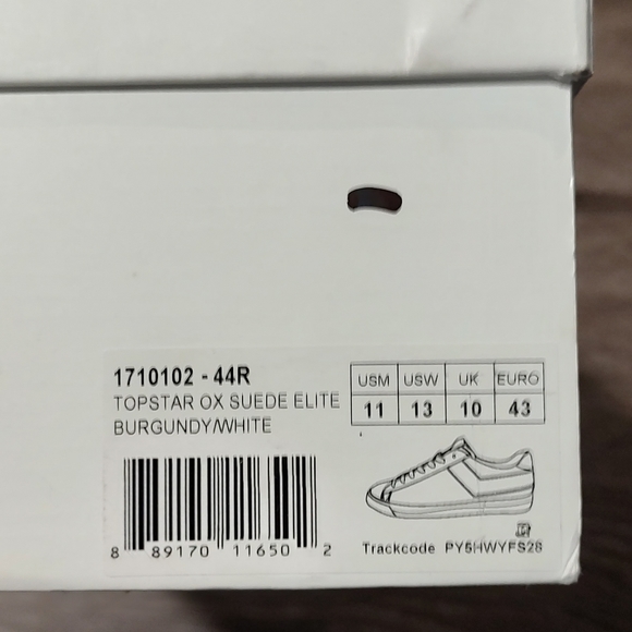 Converse size 11 topstar ox suede elite mens - Picture 3 of 8